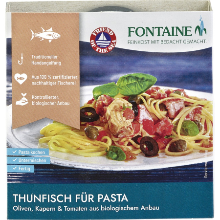 Conserve, Pateuri, creme tartinabile - Ton pentru paste, cu masline, capere si rosii