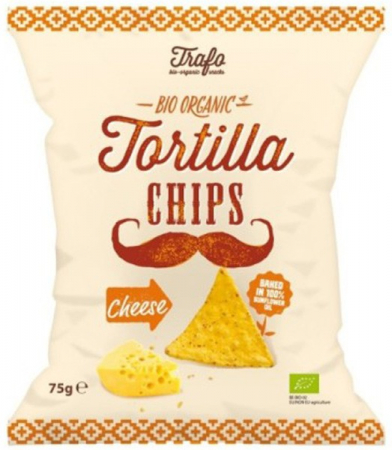 Tendinte - Tortilla bio cu cascaval, 75g Trafo