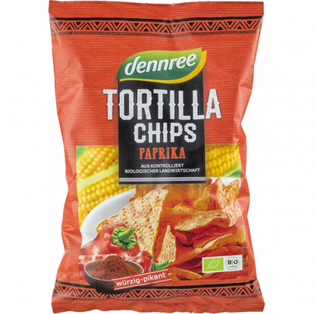 Snacksuri - Tortilla chips cu ardei eco