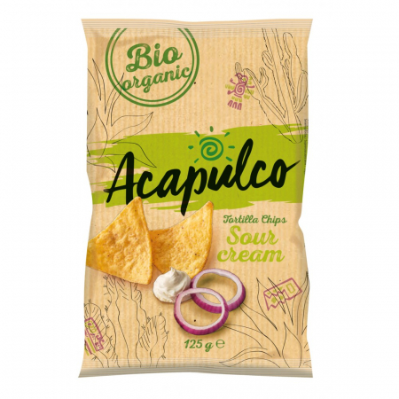 Snacksuri - Tortilla chips cu smantana si ceapa