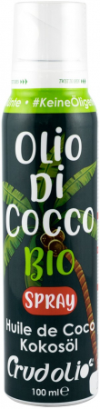 Uleiuri de cocos - ULEI BIO DE COCOS SPRAY, 100 ML CRUDOLIO