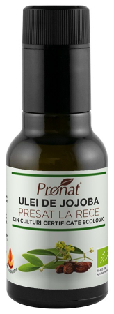 Ulei bio - Ulei bio de jojoba presat la rece, 100ml Pronat