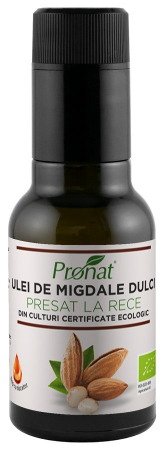 Ulei bio - Ulei bio de migdale dulci presat la rece, 100ml Pronat