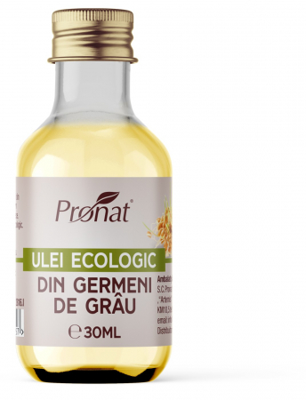 Maioneza bio - Ulei bio din germeni de grau, 30ml Pronat