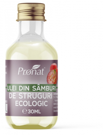 Tendinte - Ulei bio din samburi de struguri, 30ml Pronat