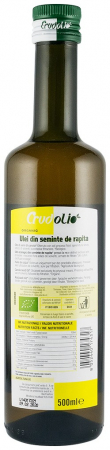 Ulei bio din seminte de rapita 500ml Crudolio [1]