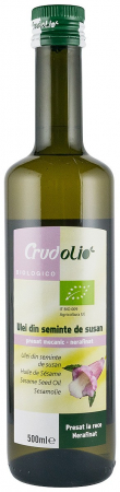 Uleiuri diverse - Ulei bio din seminte de susan 500ml Crudolio