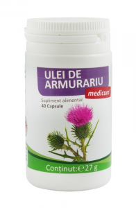 Suplimente Alimentare - Ulei de Armurariu, 40 capsule Medicura