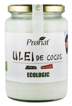 Uleiuri diverse - Ulei de cocos RBD bio, 750ml Pronat