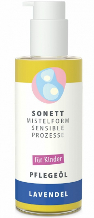 Cosmetice pentru copii - Ulei de corp cu lavanda pentru copii, bio, 145ml Sonett