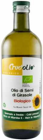 Uleiuri diverse - Ulei de floarea soarelui bio 1000ml Crudolio