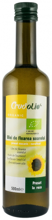 Uleiuri diverse - Ulei de floarea soarelui bio 500ml Crudolio