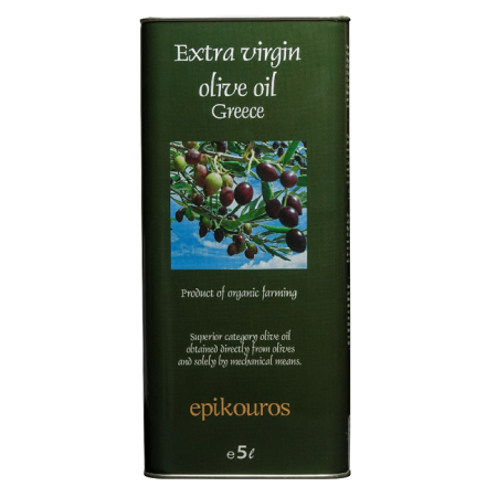 Tendinte - Ulei de masline extravirgin, 5 Litri, Epikouros