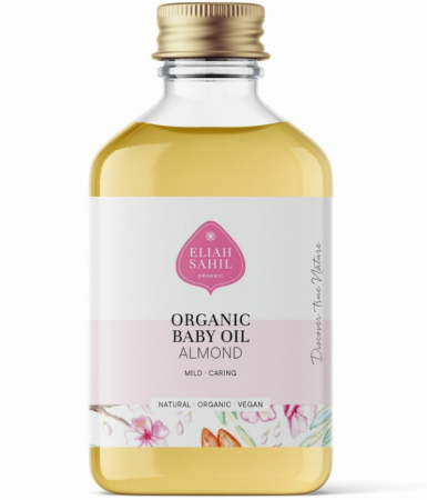 Cosmetice pentru copii - Ulei de migdale pentru copii bio 100 ml Eliah Sahil