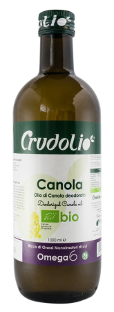 Alimente - Ulei de rapita bio deodorizat, 1L Crudolio