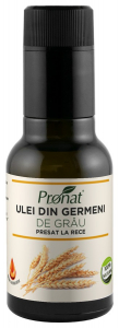 Ulei, otet - Ulei din germeni de grau presat la rece, 100ml Pronat