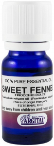 Suplimente si Remedii - Ulei esential de fenicul, 10ml Argital