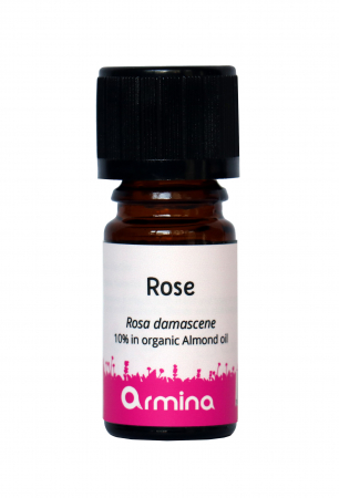 Uleiuri esentiale - Ulei Esential De Trandafir (Rosa Damascena) 5% In Ulei De Migdale Bio 5Ml Armina
