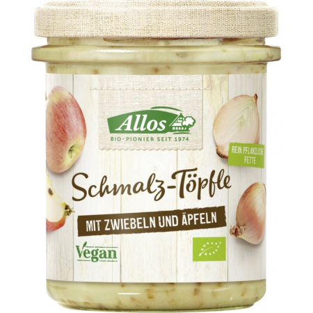 Conserve, Pateuri, creme tartinabile - Unsoare BIO vegetala cu ceapa si mar, fara gluten