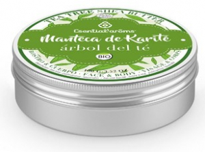 Ingrijire personala - Unt de shea bio cu arbore de ceai, 100g, Esentialaroms
