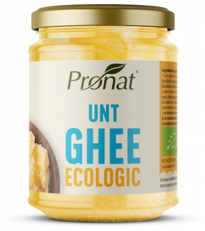Tendinte - Unt ghee bio 500ml, 400g Pronat