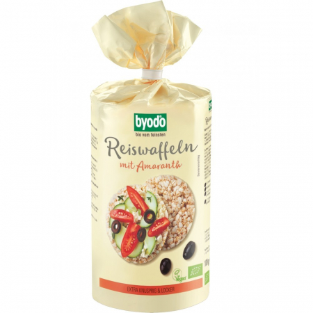 Cereale, fulgi din cereale, mic dejun - Rondele din orez si amarant fara gluten