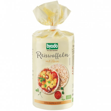 Cereale, fulgi din cereale, mic dejun - Rondele din orez si mei fara gluten