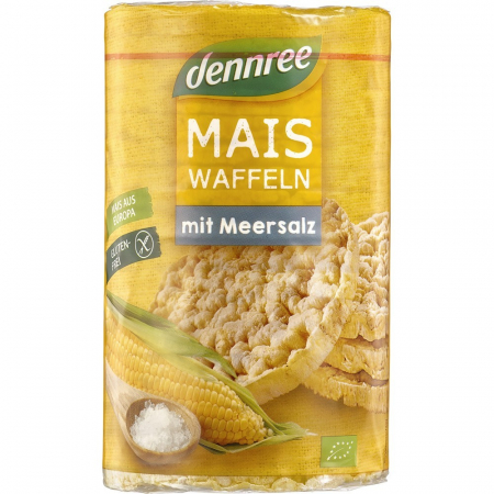 Cereale, fulgi din cereale, mic dejun - Rondele din porumb expandat cu sare fara gluten