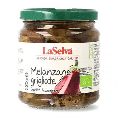 Tendinte - Vinete bio la gratar in ulei, 280g LaSelva