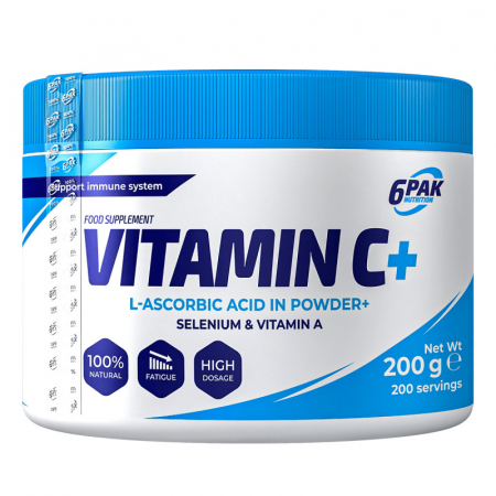 Suplimente nutritive si alimentare - Vitamina C Plus pudra 200g 6Pak