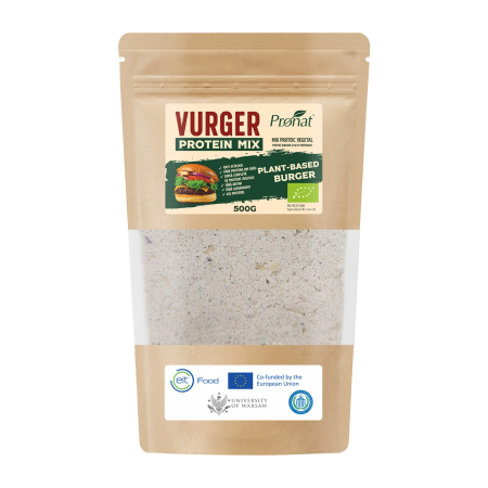 Alimente - Vurger - Mix proteic vegetal bio ideal pentru burgeri si alte preparate, 500g Pronat