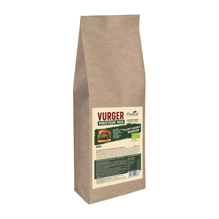 Orez, Faina si Premixuri - Vurger - Mix proteic vegetal bio ideal pentru burgeri si alte preparate, 5kg Pronat