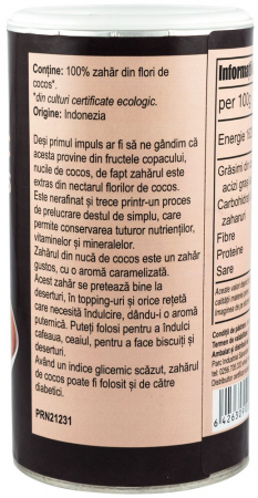 Zahar de cocos bio 270g Pronat [2]