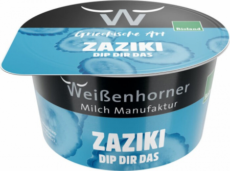 Tendinte - Zaziki bio in stil grecesc, 175g Weisenhorner Milch Manufaktur