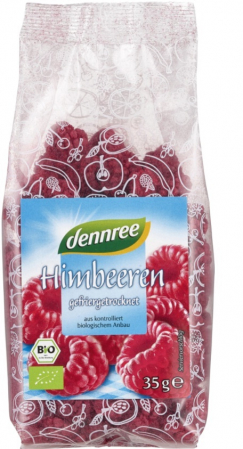 Snacksuri - Zmeura uscata - liofilizata bio 35g Dennree
