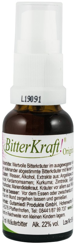 Bitter Kraft Original spray, 20ml Hildegard von Bingen
