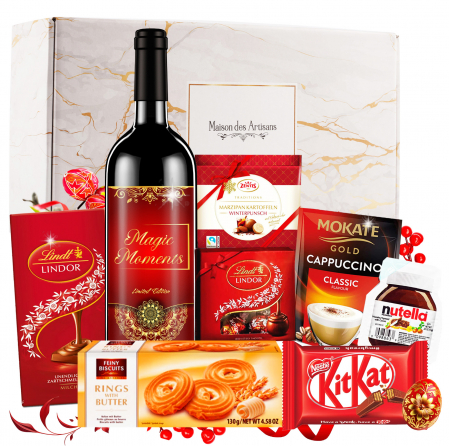 Cosuri Cadou Femei - COȘ CADOU RUBY DELIGHT