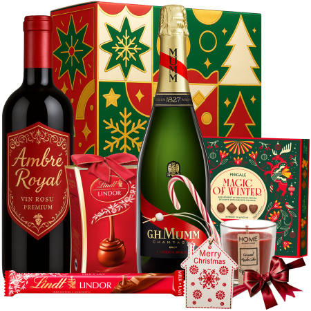 Cosuri Cadou Craciun - COȘ CADOU RUBY DELIGHT