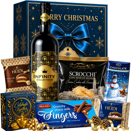 Cosuri Cadou de Sarbatori - Cutie Cadou Christmas in Blue