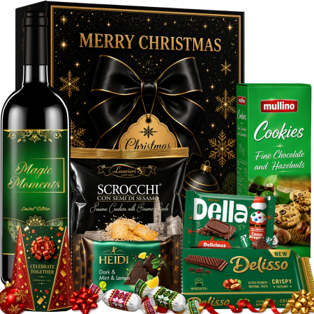 Cosuri Cadou Ocazii Speciale - Cutie Cadou Green Christmas