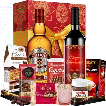 Cosuri Cadou 1-8 Martie - Cutie Cadou Scarlet Easter