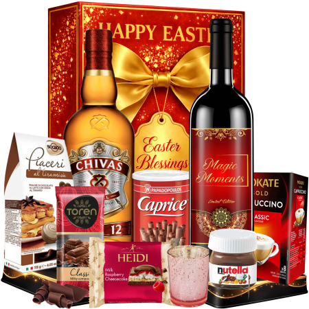 Cosuri Cadou Clienti - Cutie Cadou Scarlet Easter