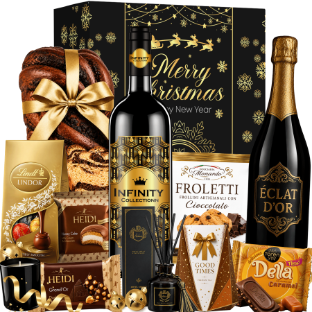 Cosuri Cadou Sf. Mihail si Gavril - Cutie Cadou Festive & Bold