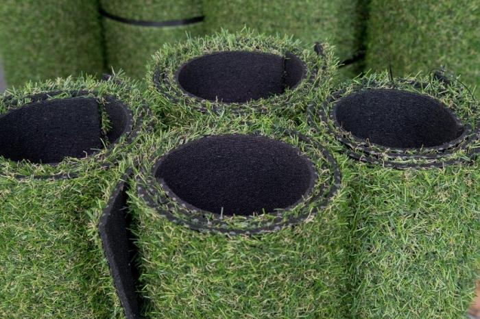 Covor din granule de cauciuc cu iarba artificiala, 6mm grosime, 1200mm latime [5]
