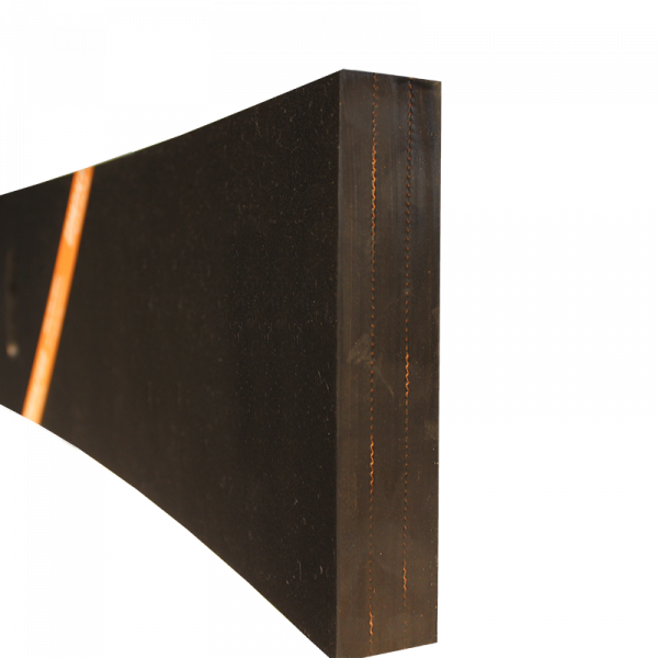 Razuitor din cauciuc 2500x200x40mm cu insertie textila pentru lame deszapezire [2]
