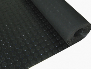 Covor din cauciuc antiderapant cu buline, 6mm grosime,1400mm latime [1]