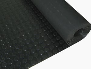 Covor din cauciuc antiderapant cu buline, 3mm grosime,2000mm latime [1]