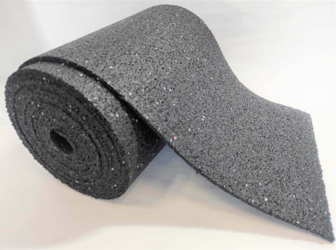 Covor din granule de cauciuc - Covor antialunecare pentru asigurare incarcatua/marfa - 3x250x5000mm