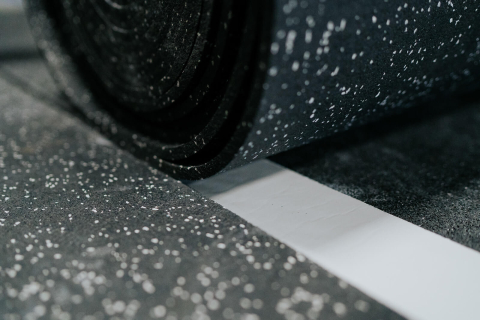 Pardoseală sport granule cauciuc 6mm – EPDM gri | Premium [4]