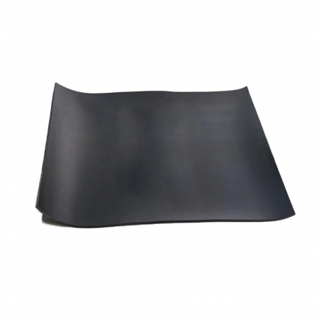Placa tehnica cauciuc SBR - 15mm grosime, lis, negru, 1400mm latime [2]